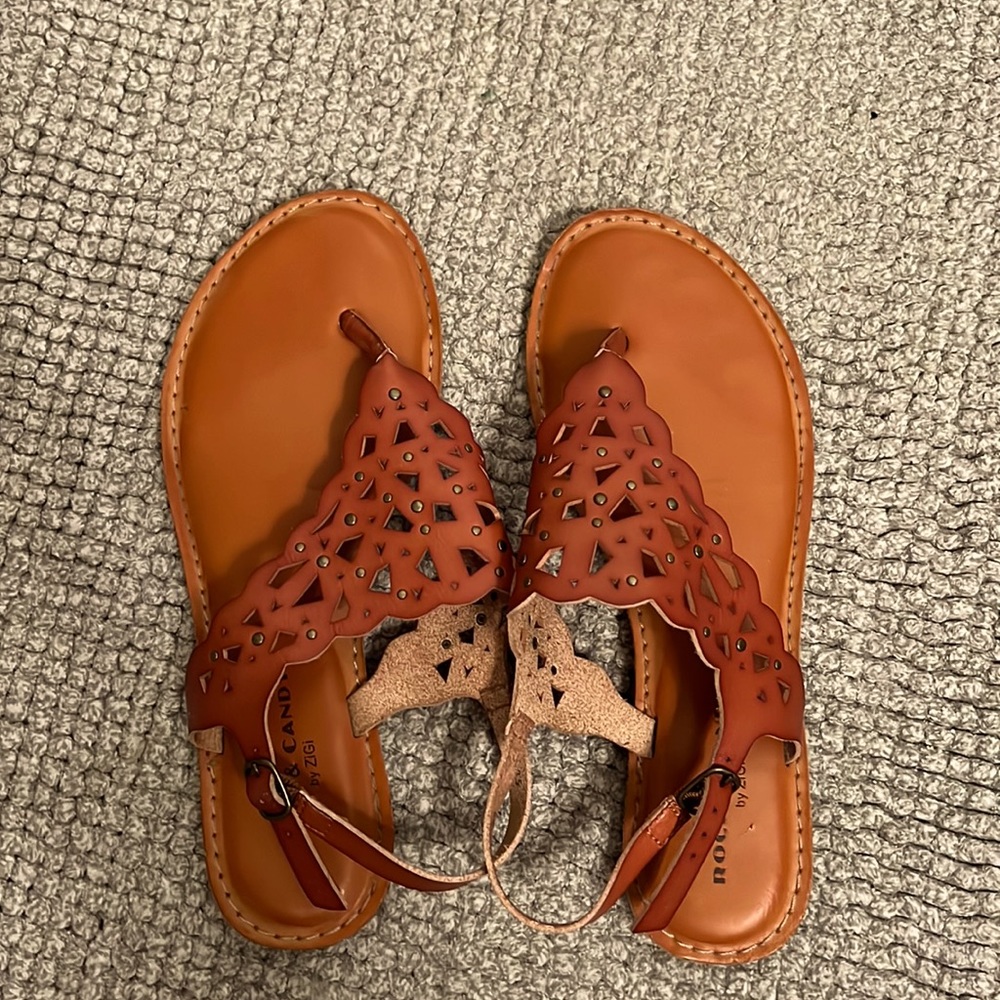 Rock & Candy Zigi Orange Sandals